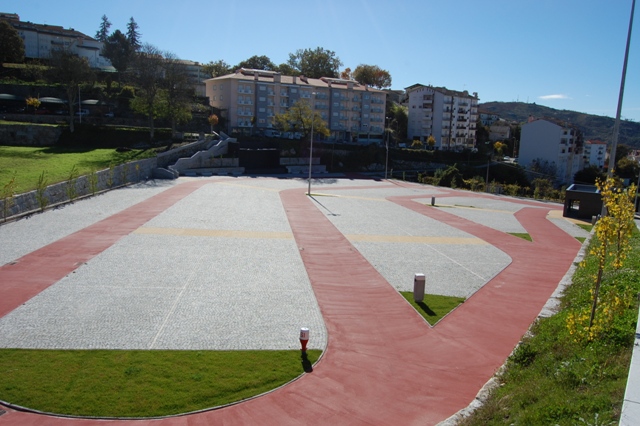 Parque da Cidade de Castro Daire: vista geral